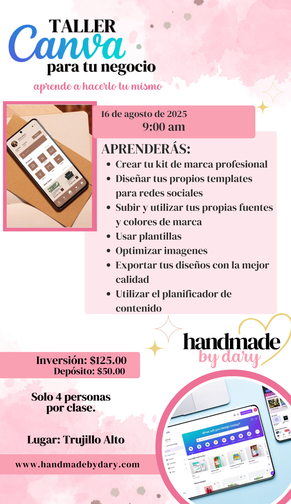 Curso Canva Presencial