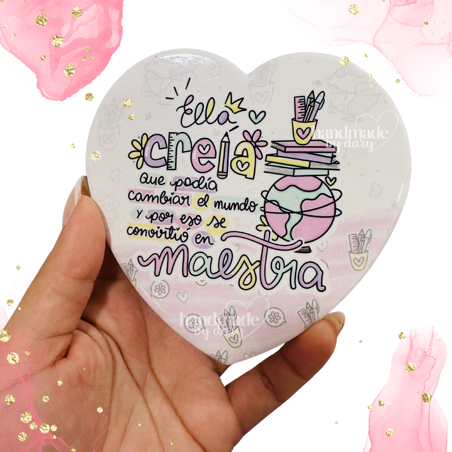 Colección Enseña ✨ Heart Coaster