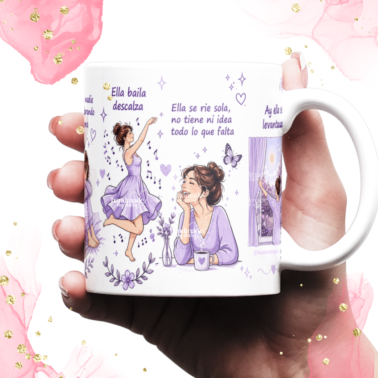 Archivo digital La Niña Que Fui Lila Taza