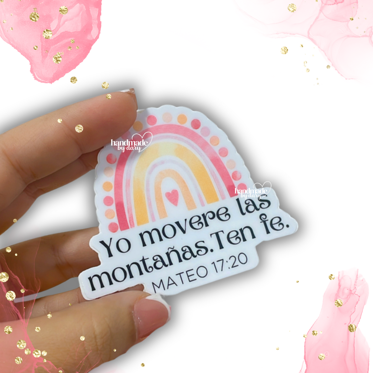 Sticker "Yo movere las montañas"