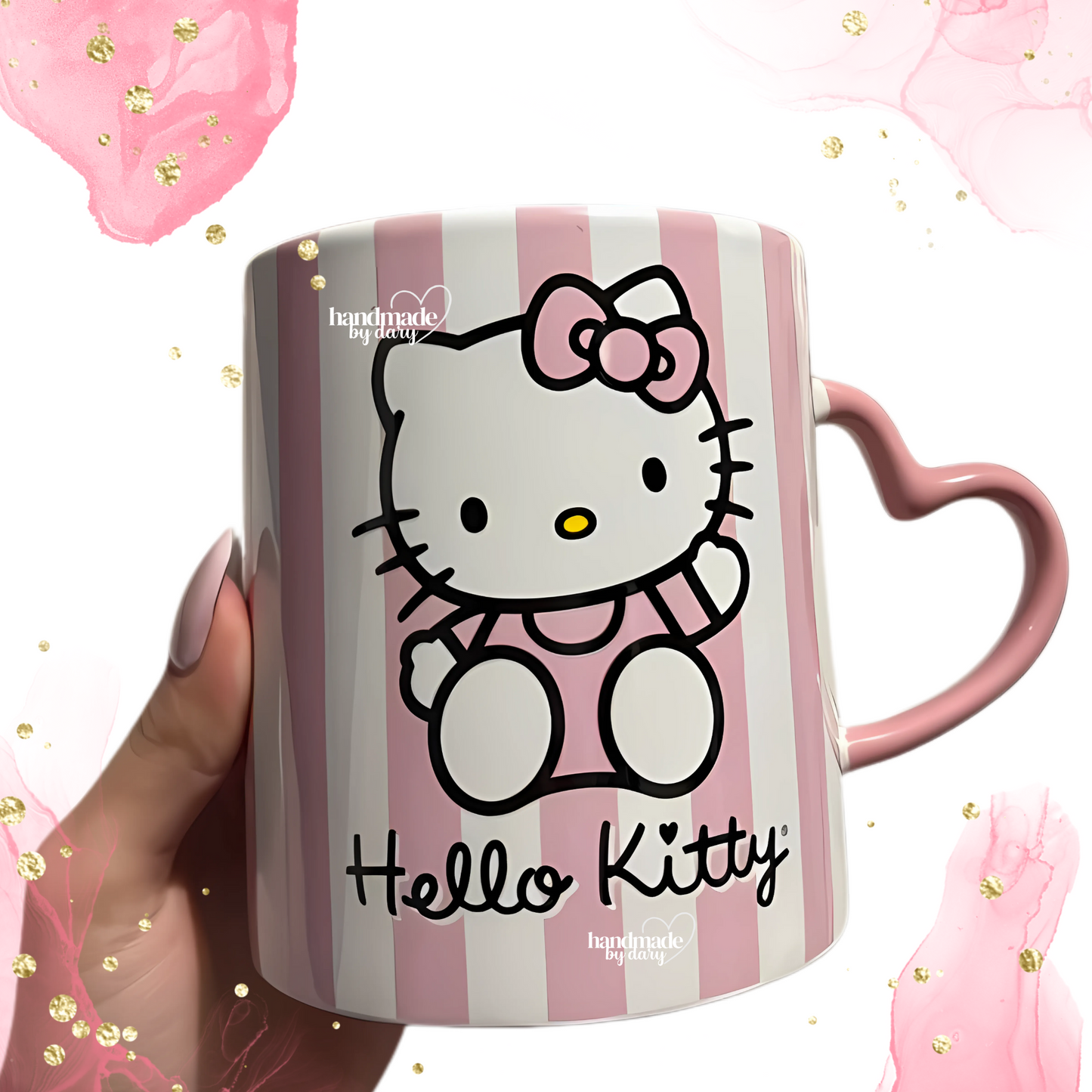 Taza Gatita Corazon