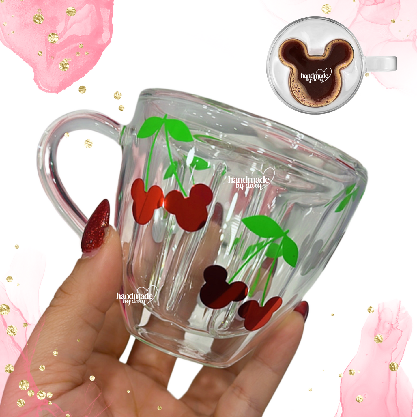 Taza Mouse Cherries