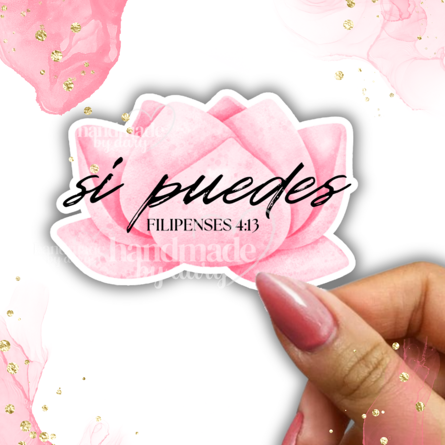 Sticker "Si Puedes"