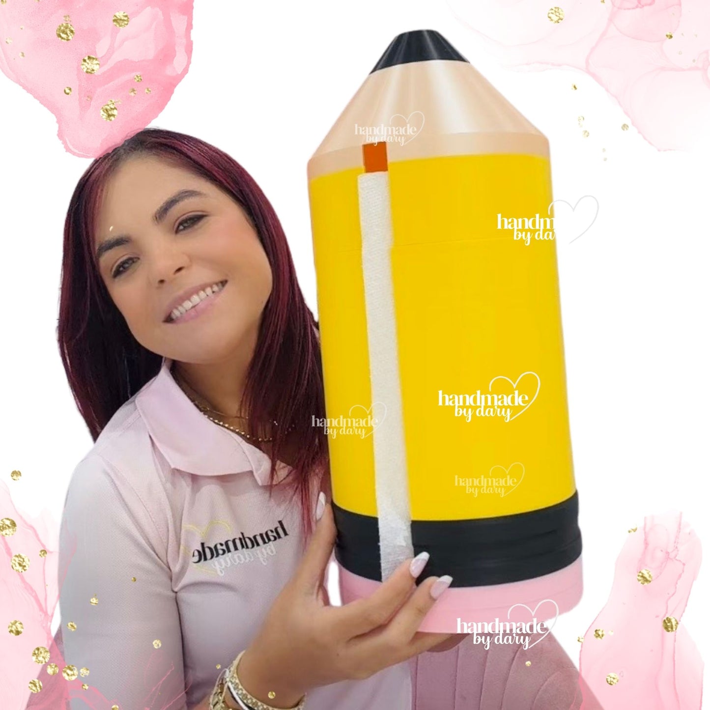 Dispensador de Papel Toalla en forma de lápiz ✏️✨
