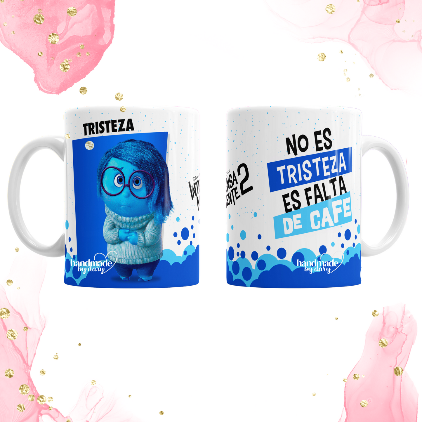 Taza Emociones "Inside Out" Tristeza 💙