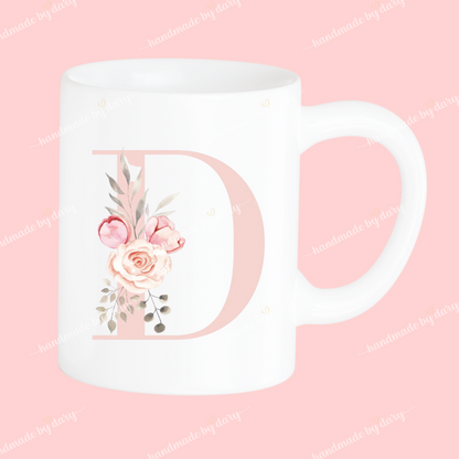 Taza Inicial con Flores