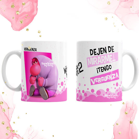 Taza Emociones "Inside Out" Vergüenza 🩷