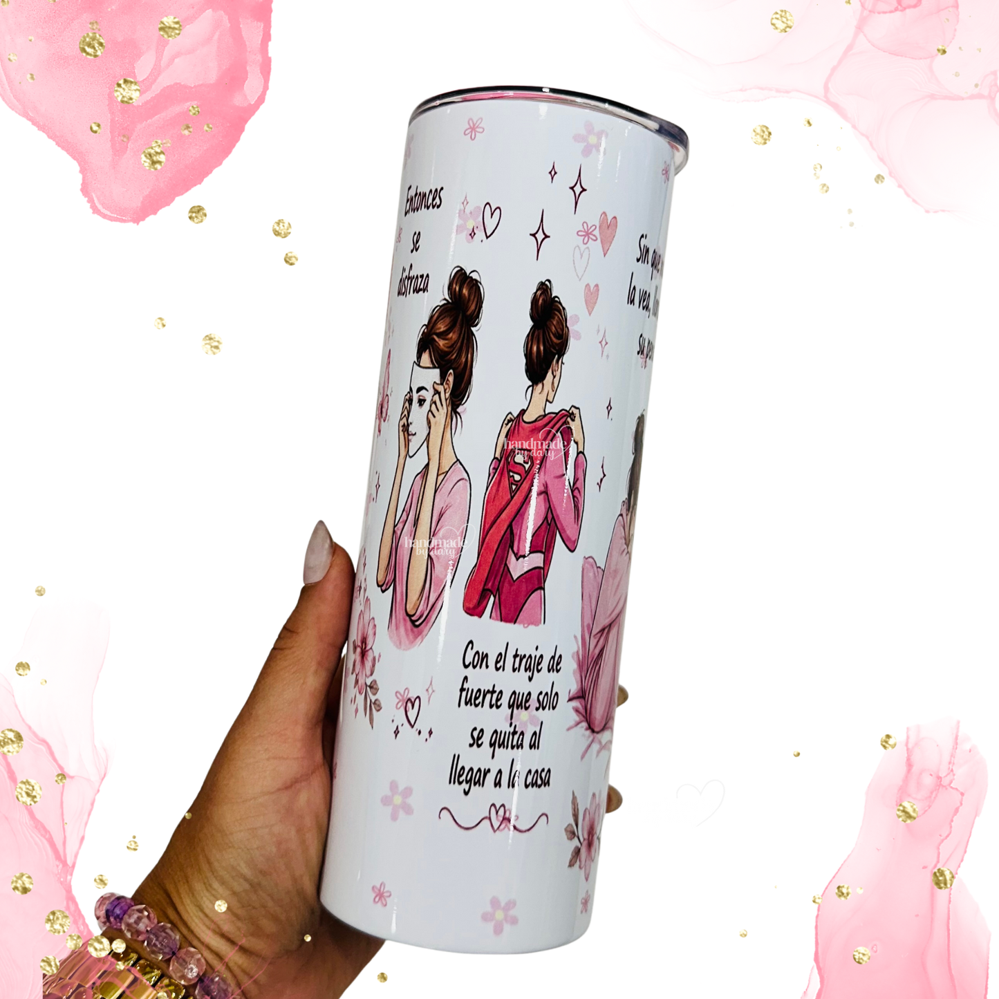 VASO 20 OZ. 𝑳𝒂 𝑵𝒊𝒏𝒂 𝑸𝒖𝒆 𝑭𝒖𝒊 ✨🪽 ESCOGE EL COLOR