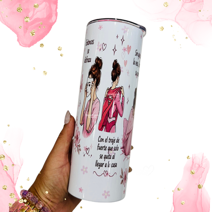 VASO 20 OZ. 𝑳𝒂 𝑵𝒊𝒏𝒂 𝑸𝒖𝒆 𝑭𝒖𝒊 ✨🪽 ESCOGE EL COLOR