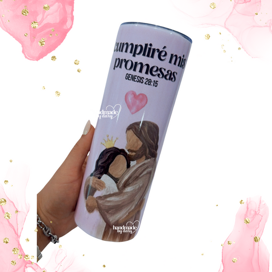 Just a Girl 🎀 who loves Jesus ✨🪽   20oz.