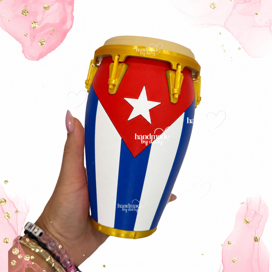 Conga Cuba 🇩🇴 | Holder 3 en 1 para bebidas de 12 oz