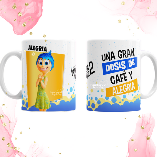 Taza Emociones "Inside Out" Alegría 💛