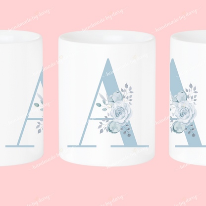 Taza Inicial con Flores