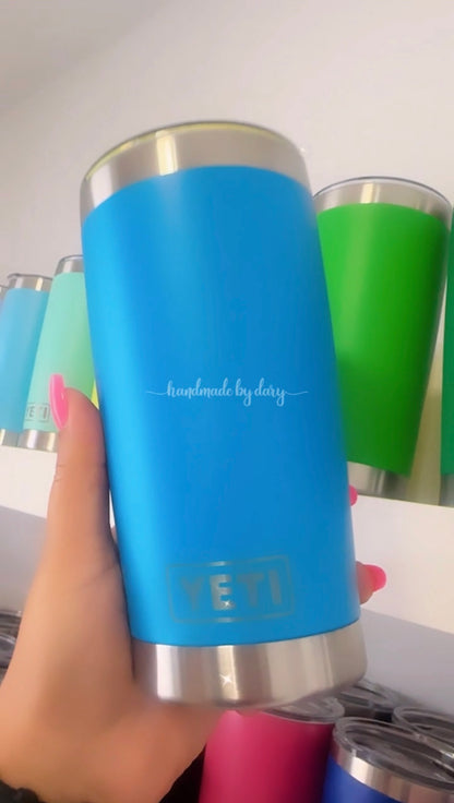 Vaso Insulado 20 oz. Color Azul