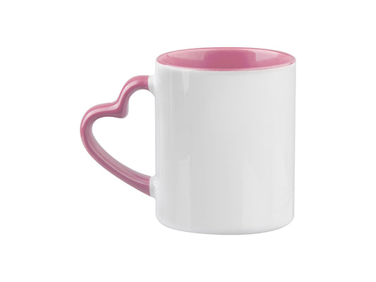 Termo Personalizada Corazón Rosa