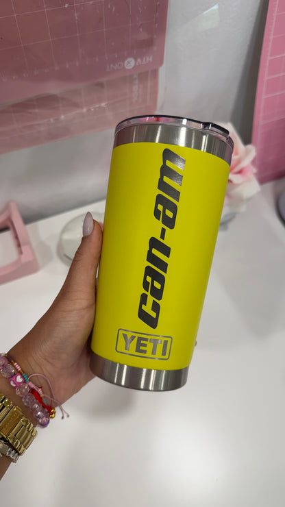 Vaso Insulado 20 oz. Color Amarillo