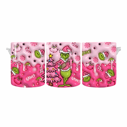 Taza Pink Grinch