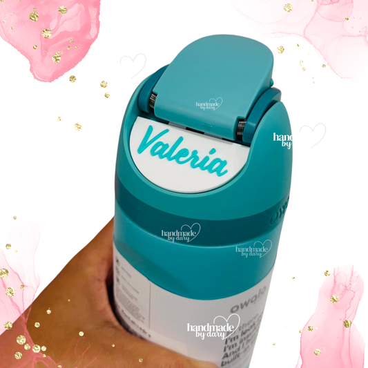 Plaquita Personalizada para Owala FreeSip