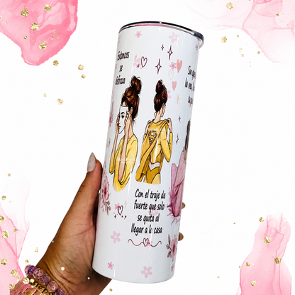 VASO 20 OZ. 𝑳𝒂 𝑵𝒊𝒏𝒂 𝑸𝒖𝒆 𝑭𝒖𝒊 ✨🪽 ESCOGE EL COLOR
