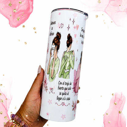 VASO 20 OZ. 𝑳𝒂 𝑵𝒊𝒏𝒂 𝑸𝒖𝒆 𝑭𝒖𝒊 ✨🪽 ESCOGE EL COLOR