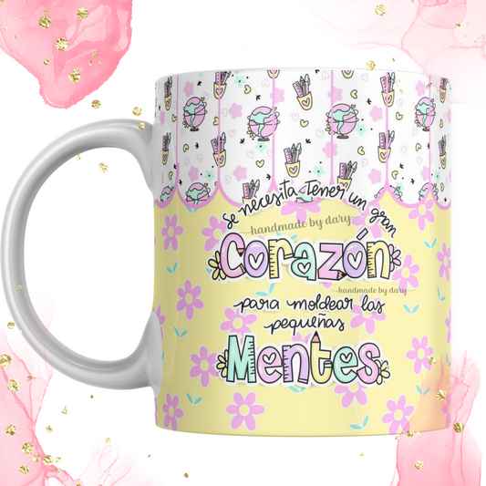 Taza Moldear las pequeñas mentes