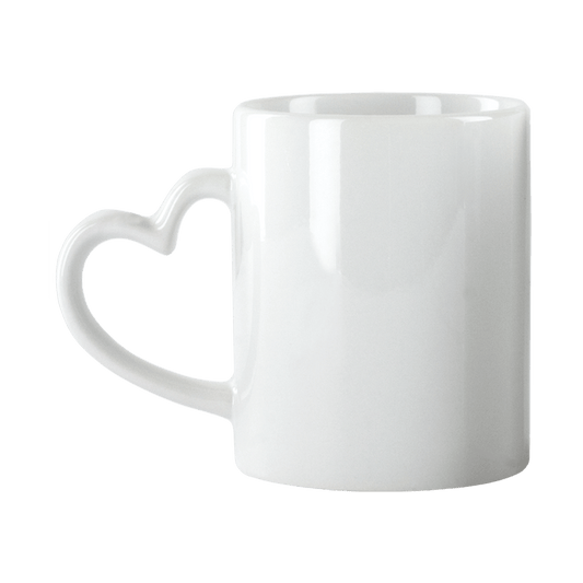 Termo Personalizada Corazón Blanco
