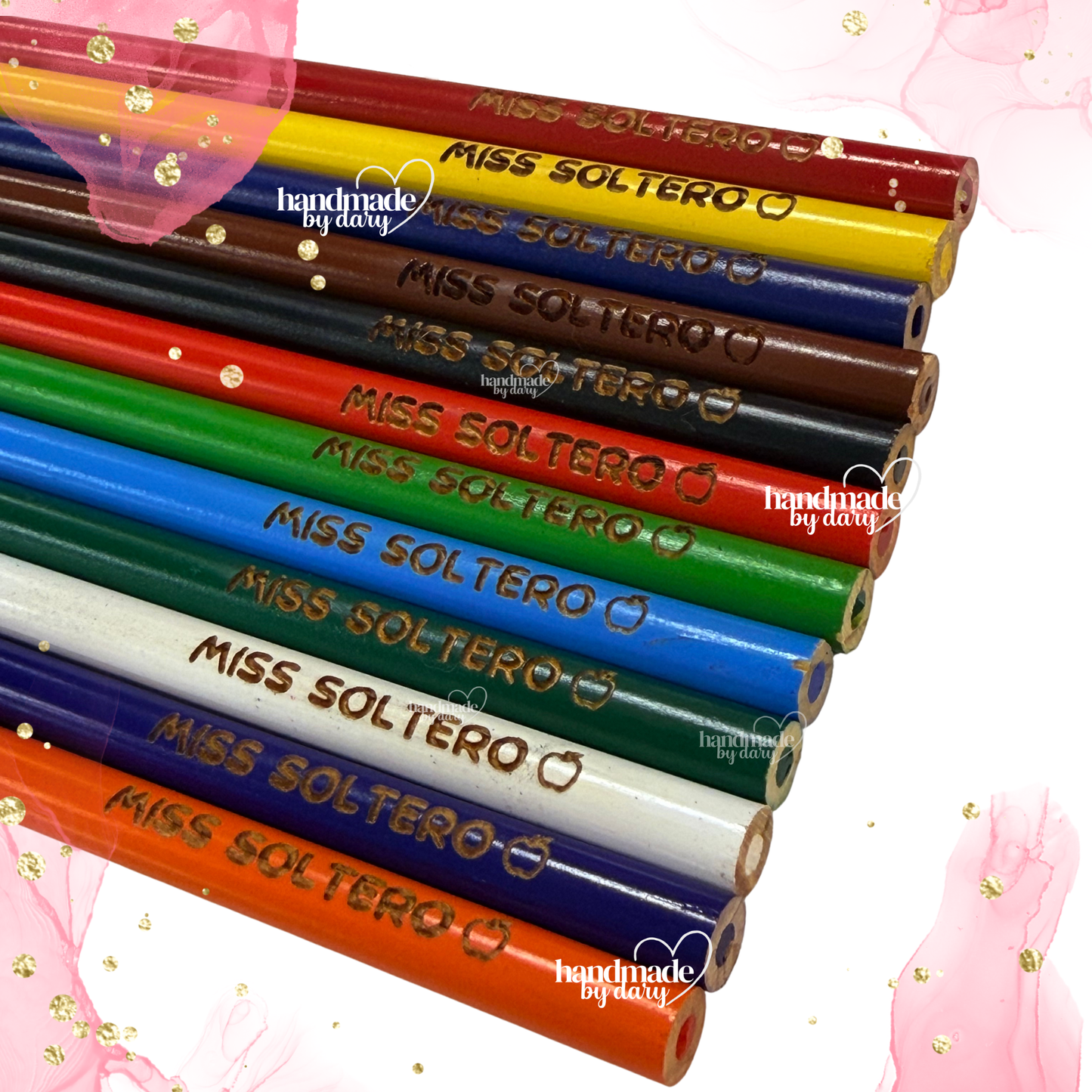 Lápices de Colores Personalizados – Set de 12