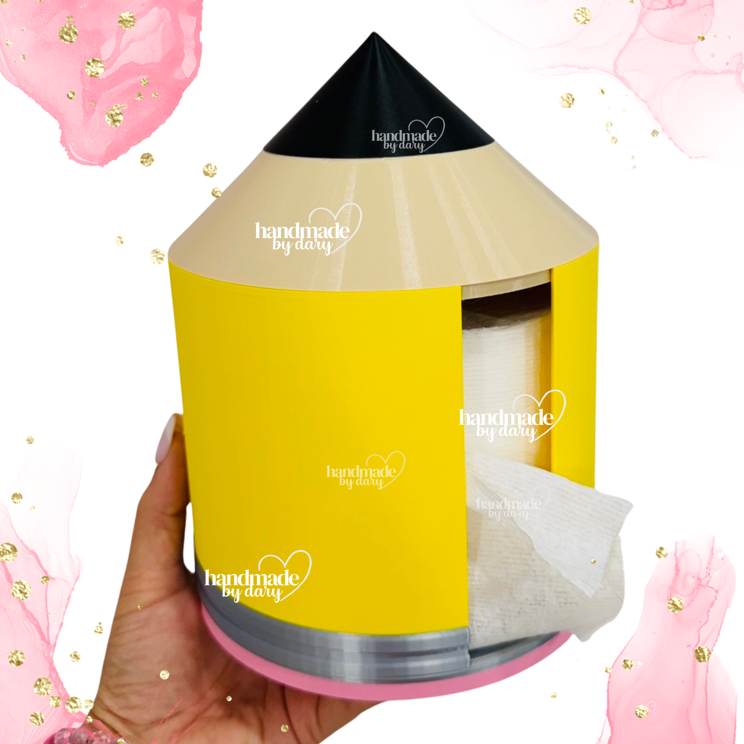 Dispensador de Papel de Baño en forma de lápiz ✨