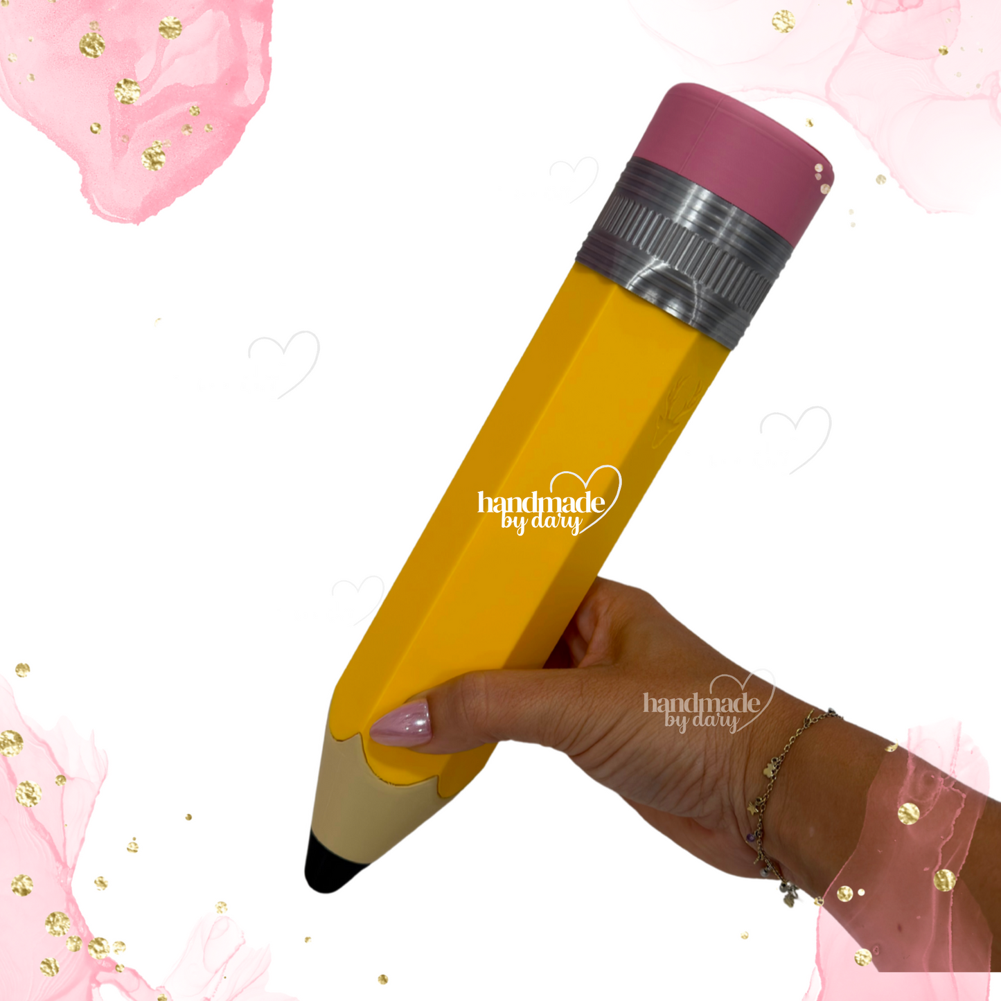 Cartuchera en Forma de Lápiz✨✏️💕