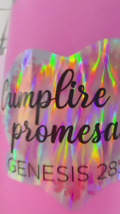 Sticker Cumpliré mis Promesas Holographic