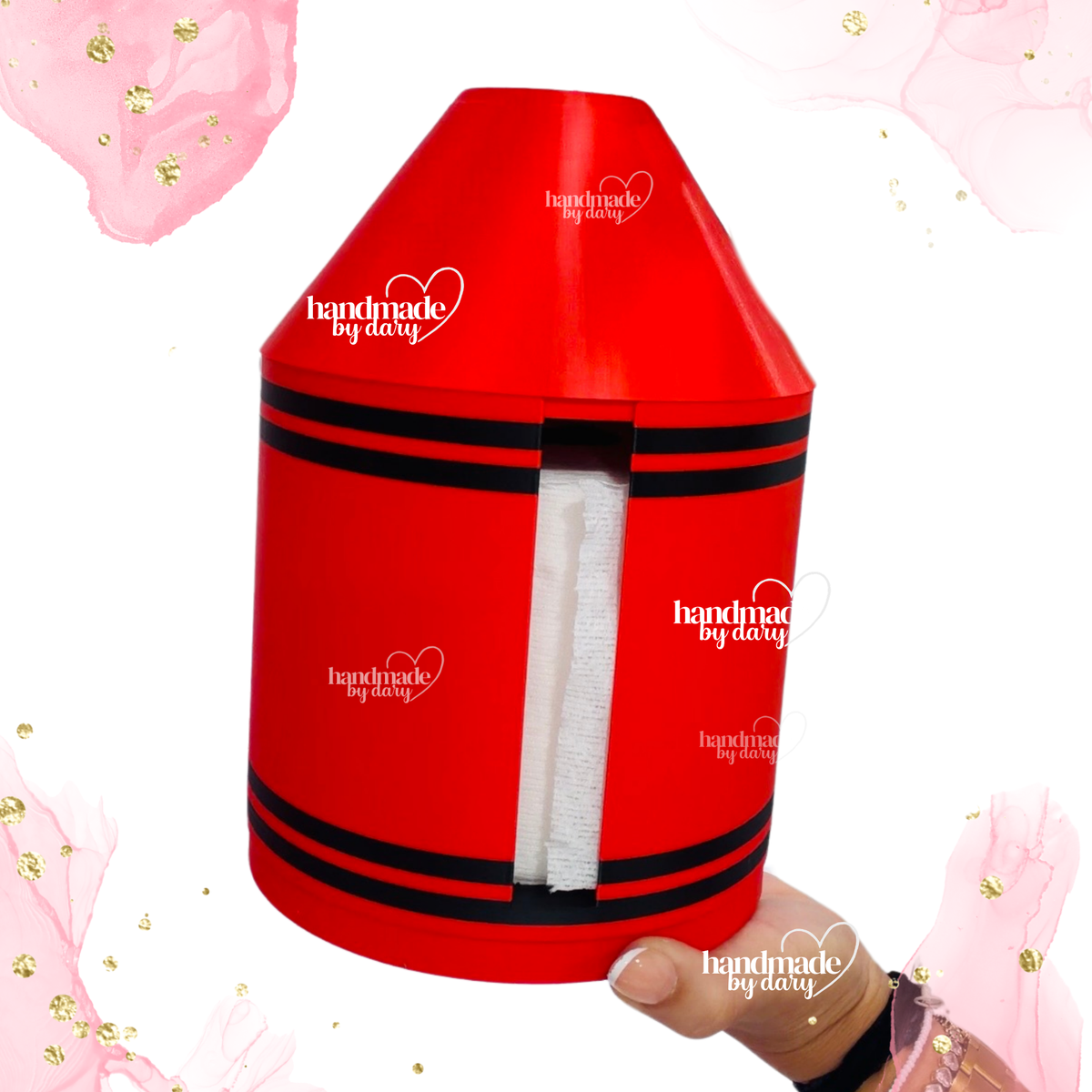 Dispensador de Papel de Baño en forma de crayon ✨