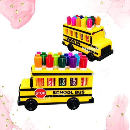 School Bus Marker Holder | Organizador para Plumones de Pizarra