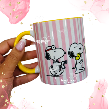 Taza Snoopy Amarilla ✨🪽