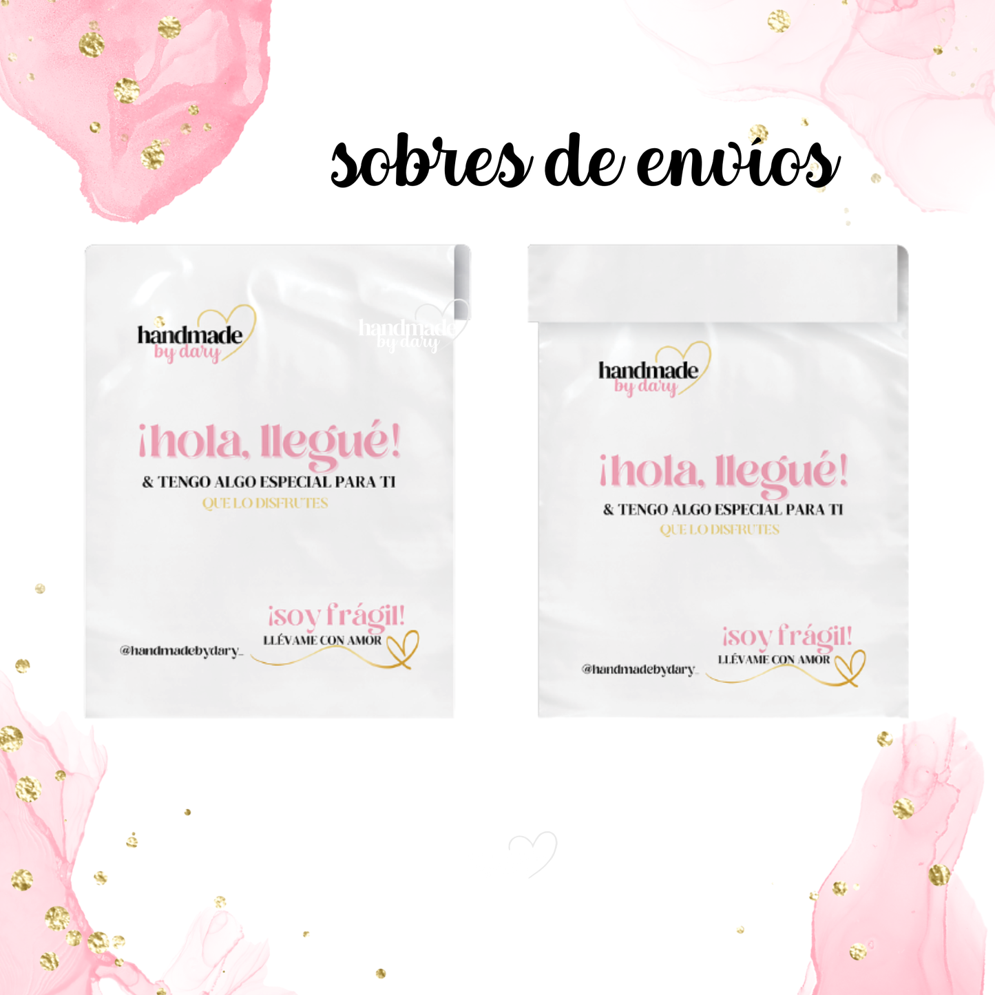 ✨ POLYMAILERS PERSONALIZADOS