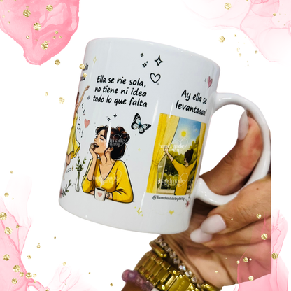 Archivo digital La Niña Que Fui Amarilla Taza