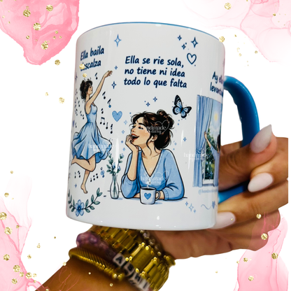 Archivo digital La Niña Que Fui Azul Taza