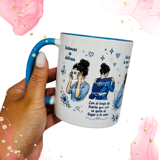 Archivo digital La Niña Que Fui Azul Taza